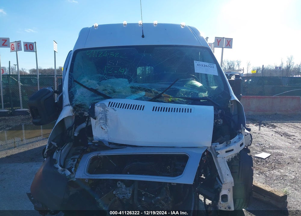 2021 RAM PROMASTER 2500 HIGH ROOF 159 WB VIN: 3C6LRVDGXME554240