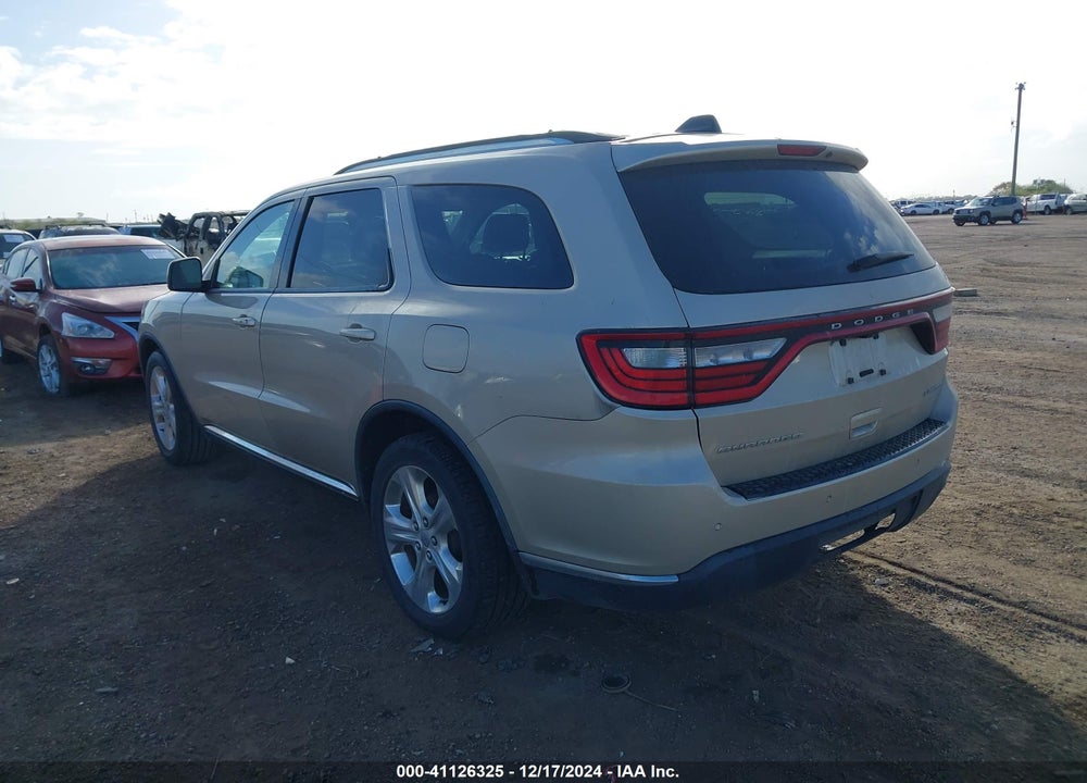 2014 DODGE DURANGO LIMITED VIN: 1C4RDHDG8EC970556