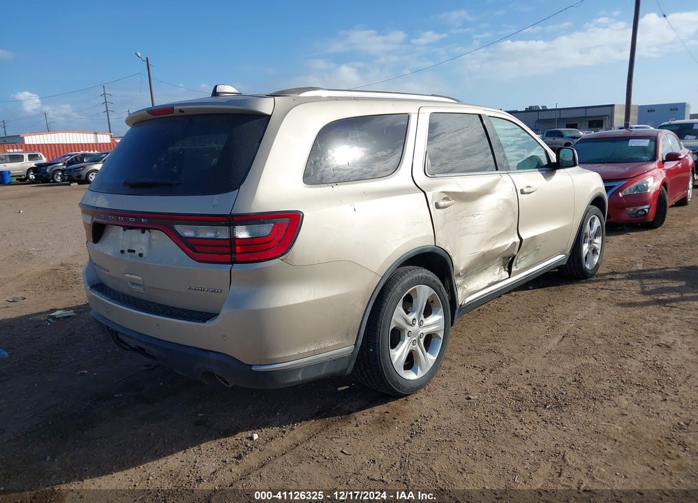 2014 DODGE DURANGO LIMITED VIN: 1C4RDHDG8EC970556