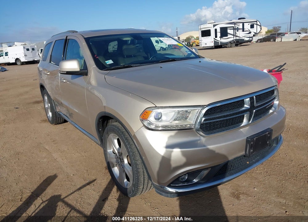 2014 DODGE DURANGO LIMITED VIN: 1C4RDHDG8EC970556