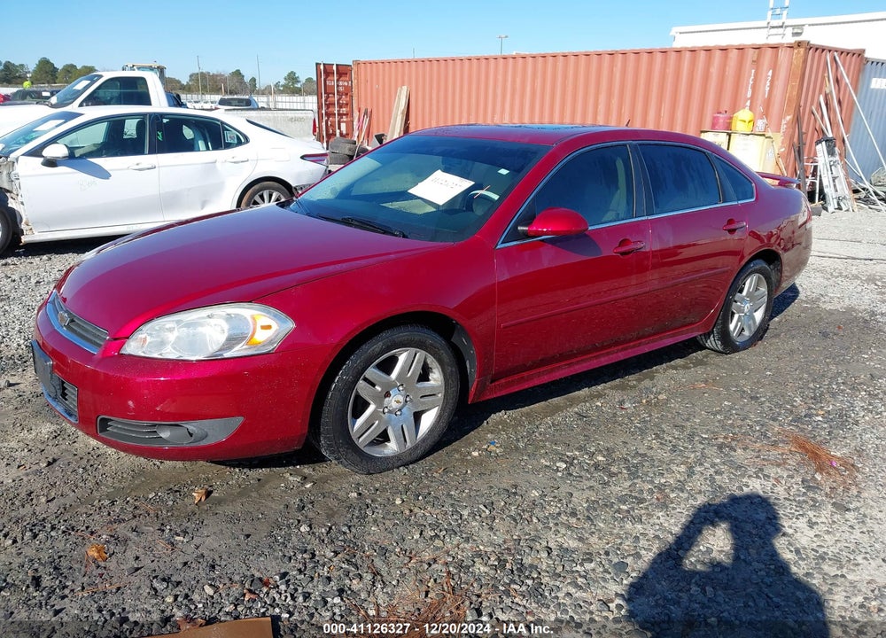 2011 CHEVROLET IMPALA LT VIN: 2G1WB5EK8B1260660