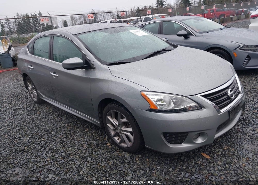 2013 NISSAN SENTRA SR VIN: 3N1AB7AP6DL751537