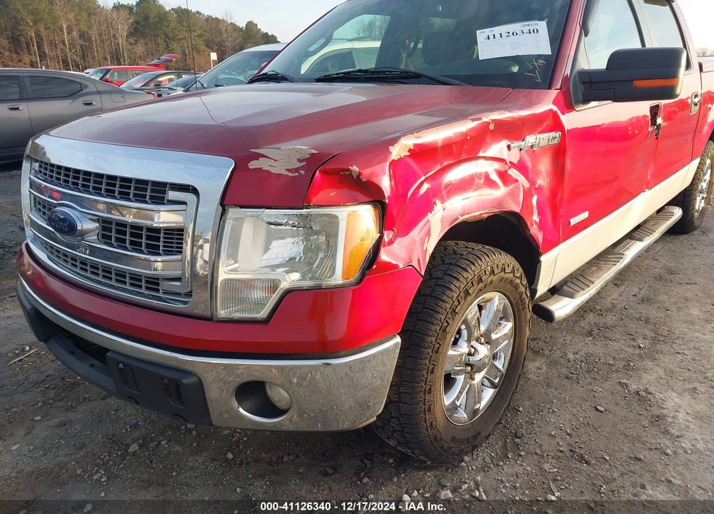 2013 FORD F-150 XLT VIN: 1FTFW1CT1DFD30625