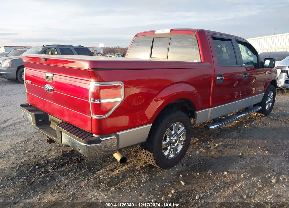 2013 FORD F-150 XLT VIN: 1FTFW1CT1DFD30625