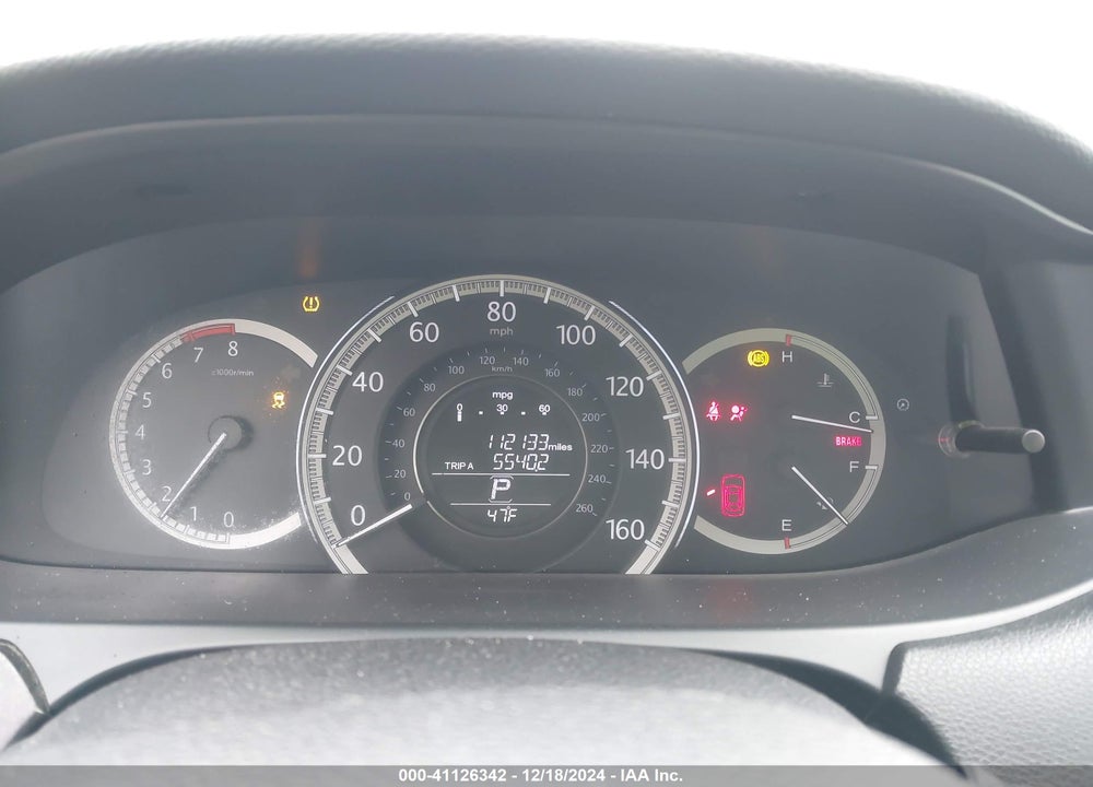 2015 HONDA ACCORD EX VIN: 1HGCR2F70FA068810