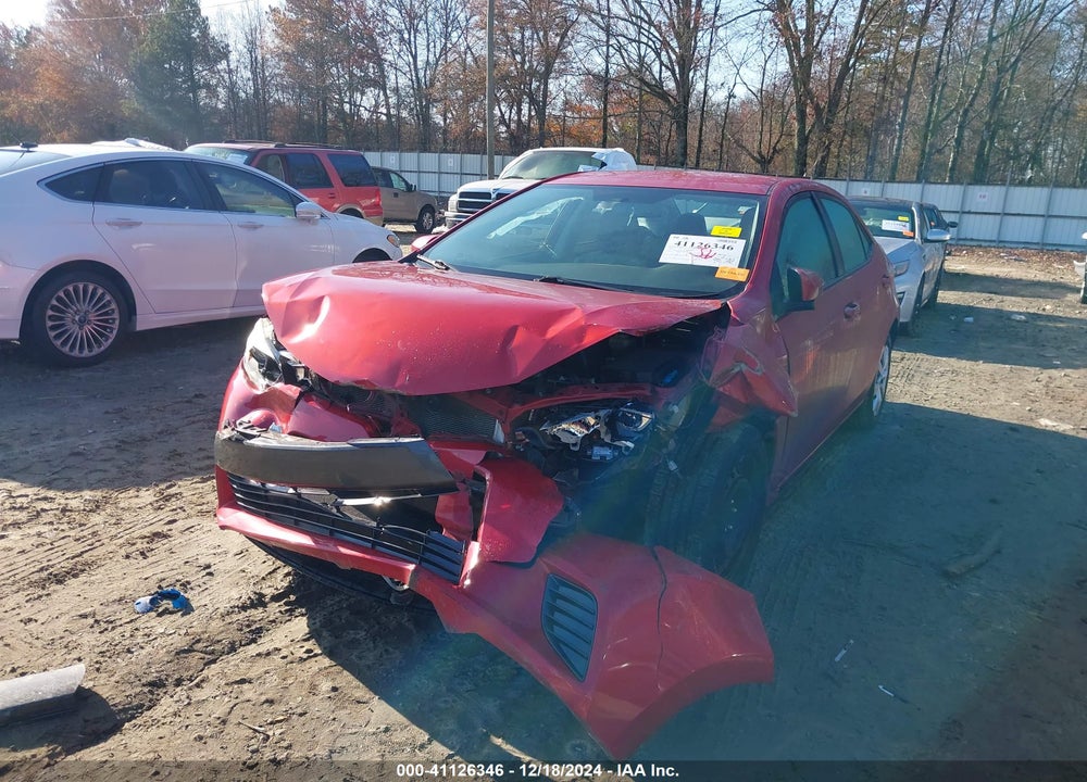 2015 TOYOTA COROLLA LE VIN: 5YFBURHE8FP267743