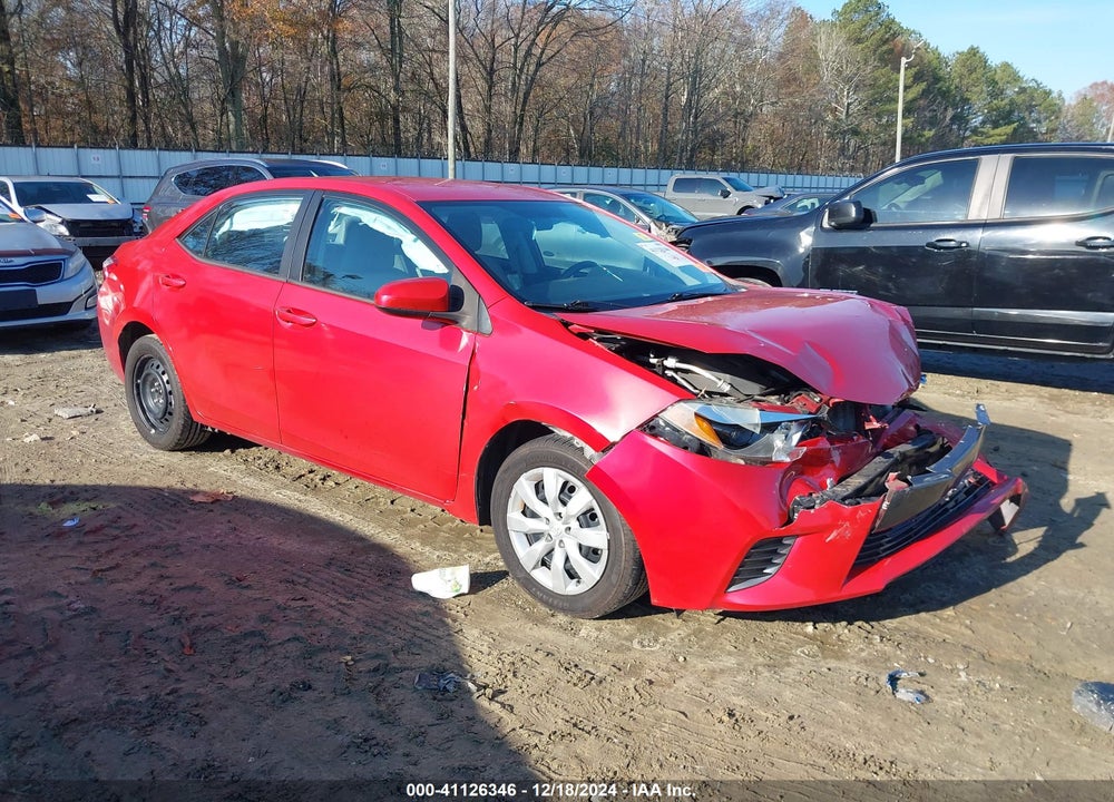 2015 TOYOTA COROLLA LE VIN: 5YFBURHE8FP267743