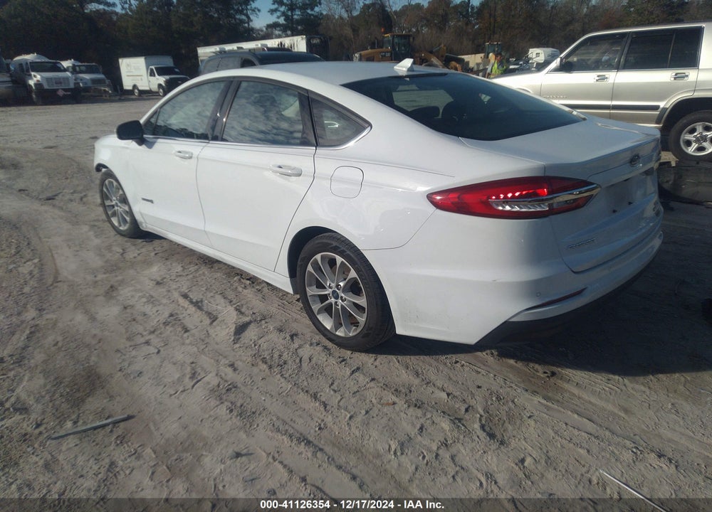 2019 FORD FUSION HYBRID SE VIN: 3FA6P0LU8KR157935