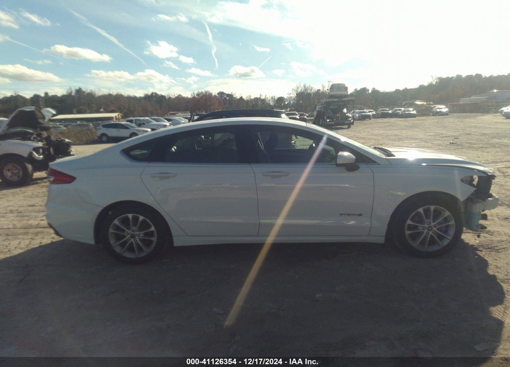 2019 FORD FUSION HYBRID SE VIN: 3FA6P0LU8KR157935