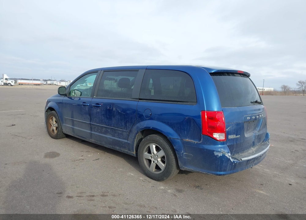 2011 DODGE GRAND CARAVAN MAINSTREET VIN: 2D4RN3DG5BR727874