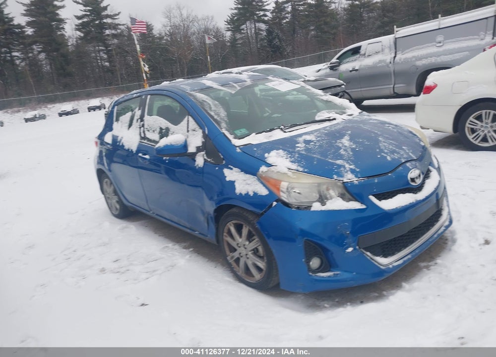 2012 TOYOTA YARIS SE VIN: JTDKTUD35CD513477