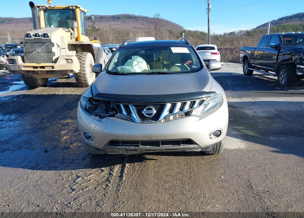 2010 NISSAN MURANO LE VIN: JN8AZ1MW6AW138398