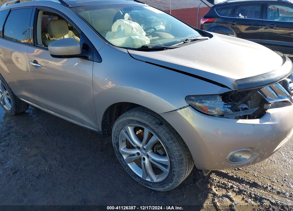 2010 NISSAN MURANO LE VIN: JN8AZ1MW6AW138398