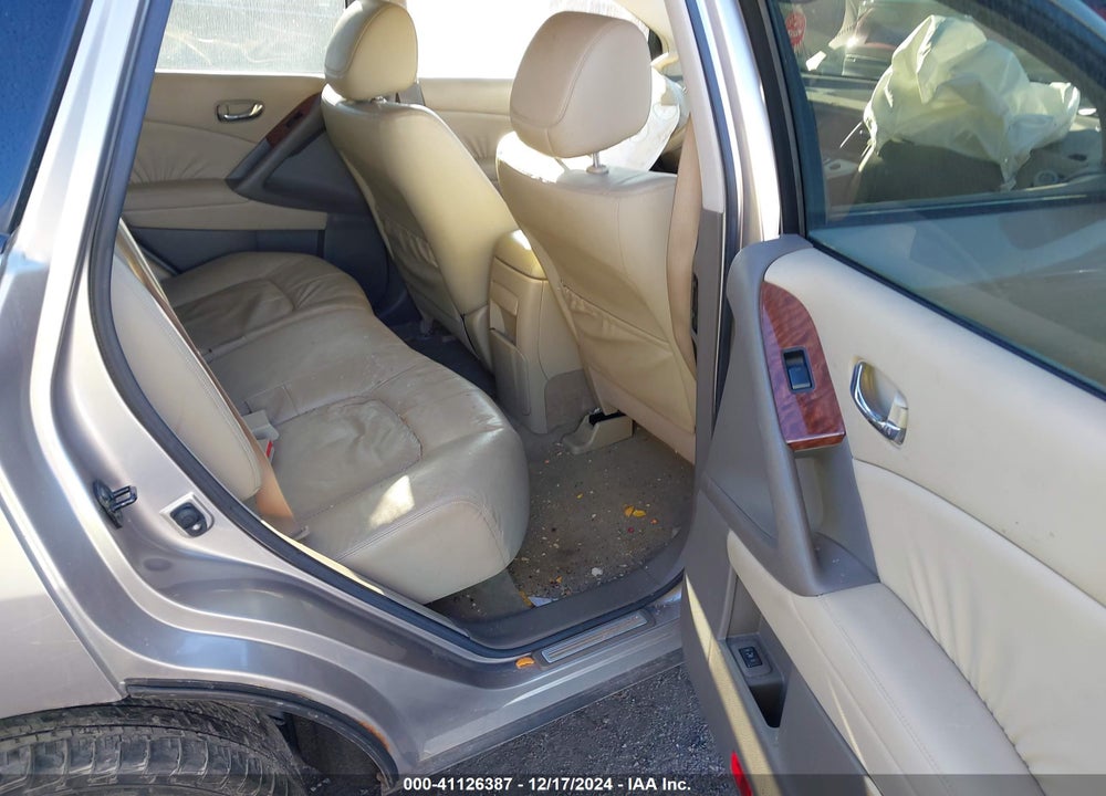 2010 NISSAN MURANO LE VIN: JN8AZ1MW6AW138398