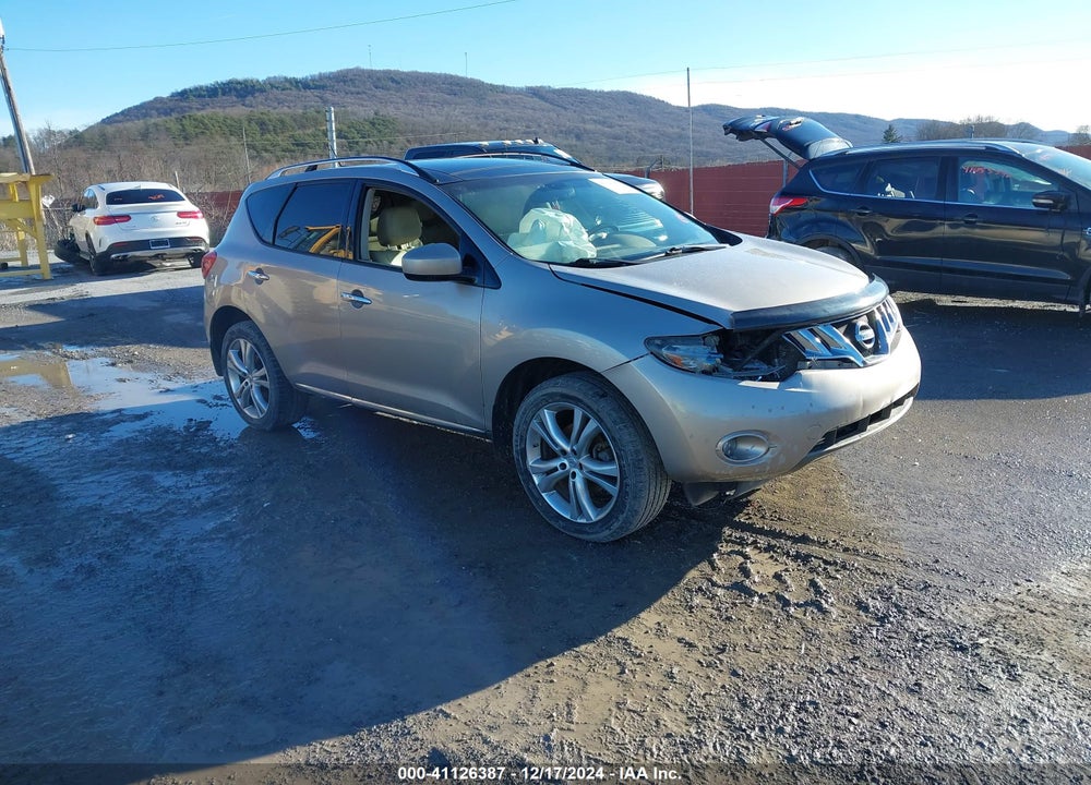 2010 NISSAN MURANO LE VIN: JN8AZ1MW6AW138398
