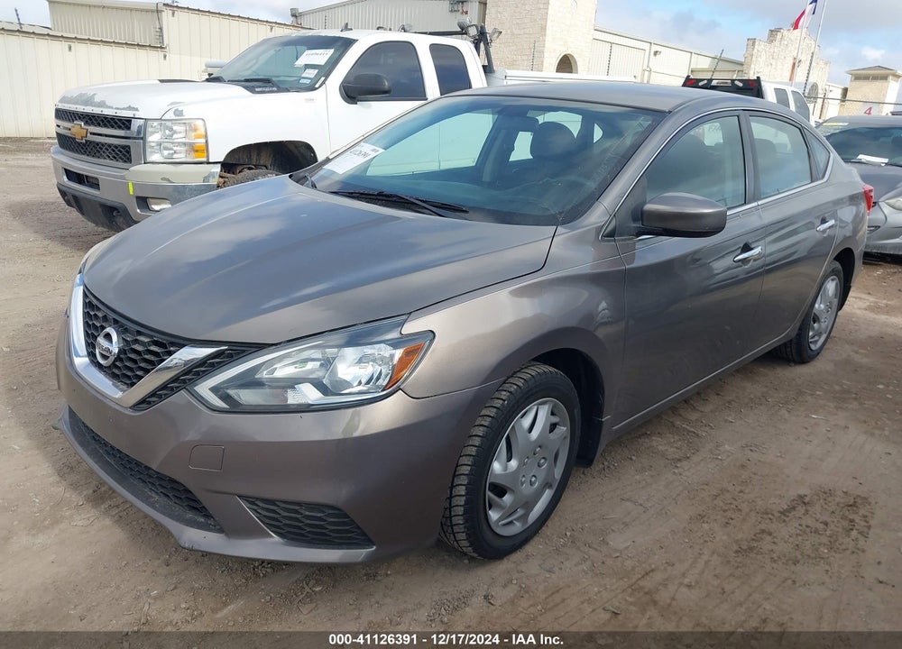 2016 NISSAN SENTRA SV VIN: 3N1AB7APXGL660534