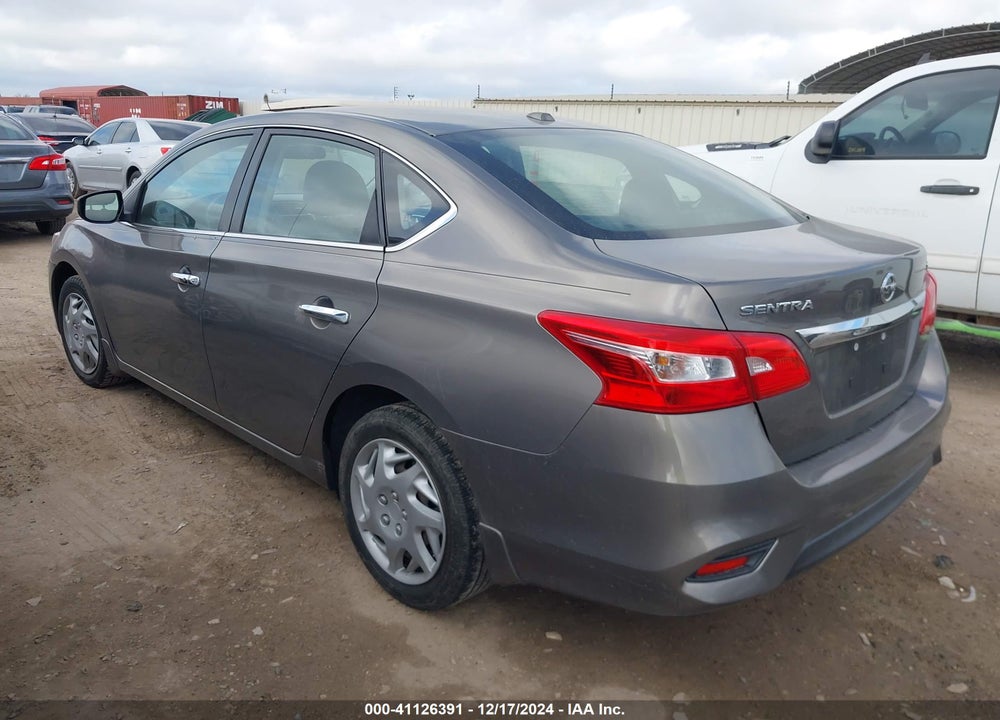 2016 NISSAN SENTRA SV VIN: 3N1AB7APXGL660534