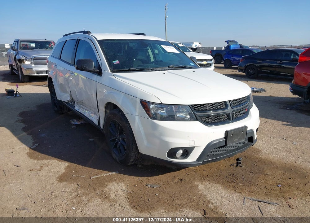 2019 DODGE JOURNEY SE VIN: 3C4PDCBB9KT870922