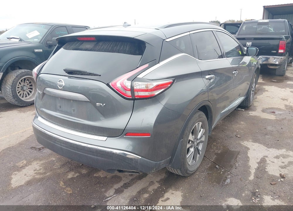 2015 NISSAN MURANO SV VIN: 5N1AZ2MG7FN222913