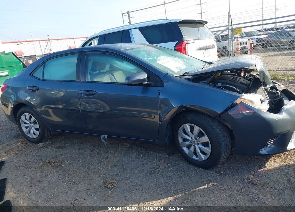 2016 TOYOTA COROLLA LE VIN: 5YFBURHE5GP549114