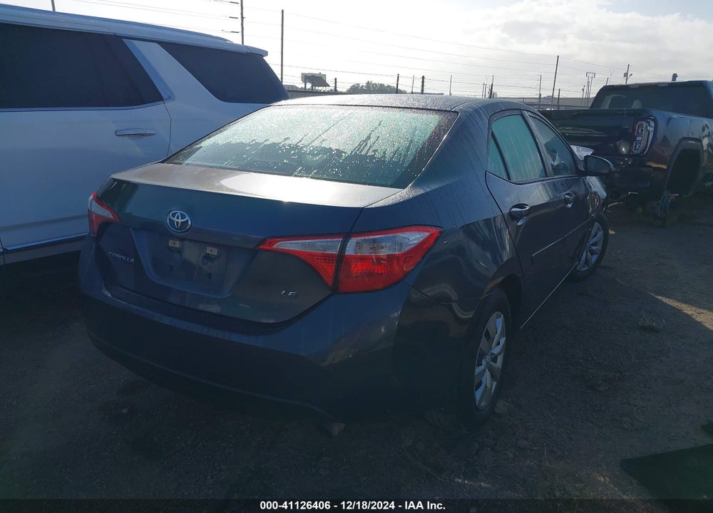 2016 TOYOTA COROLLA LE VIN: 5YFBURHE5GP549114