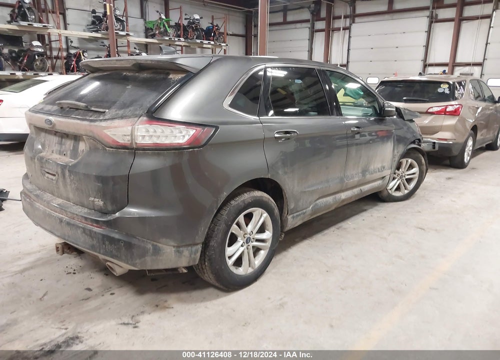 2015 FORD EDGE SEL VIN: 2FMTK4J86FBB62897