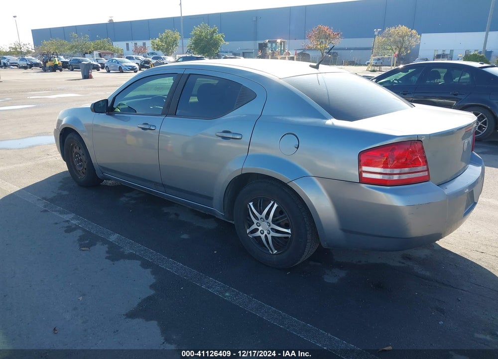 2008 DODGE AVENGER SE VIN: 1B3LC46R08N177486