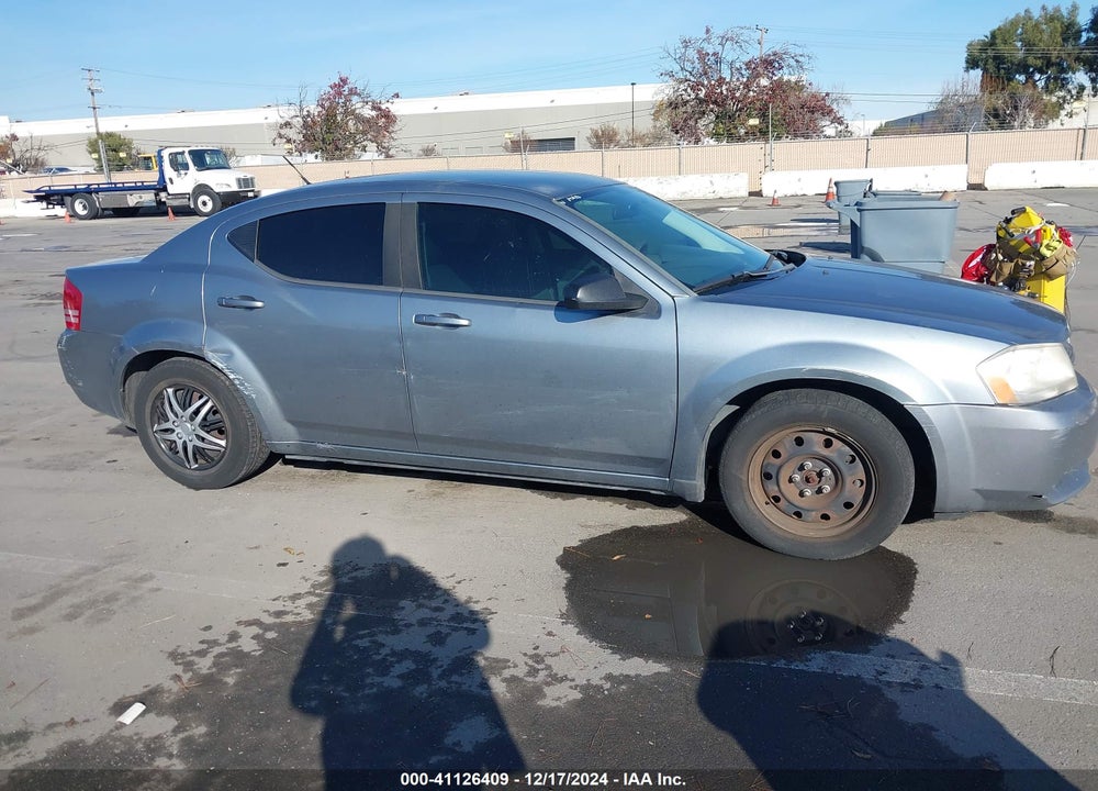 2008 DODGE AVENGER SE VIN: 1B3LC46R08N177486