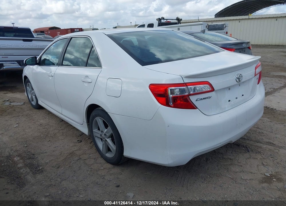 2012 TOYOTA CAMRY SE VIN: 4T1BF1FK7CU115693