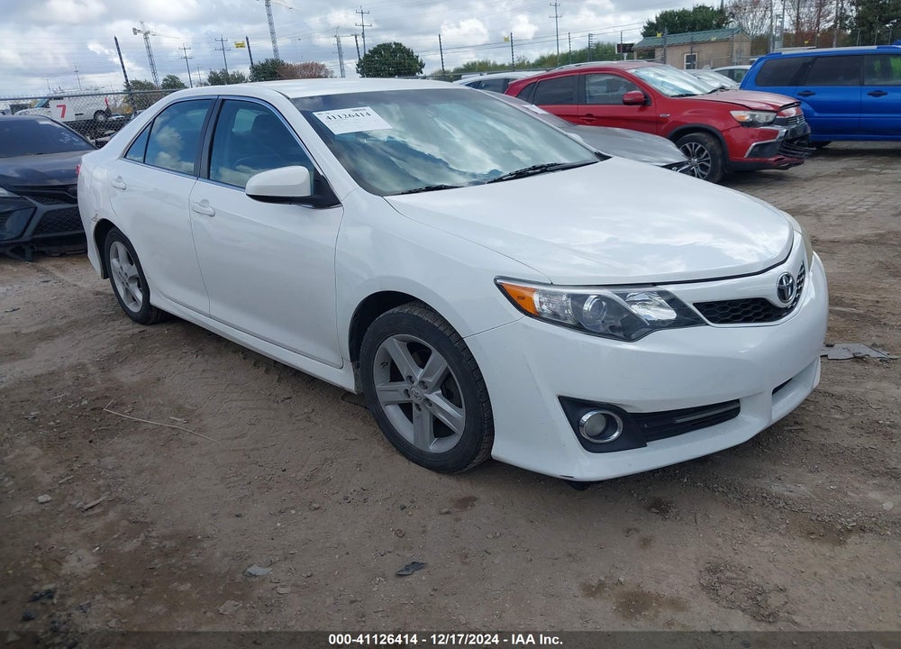 2012 TOYOTA CAMRY SE VIN: 4T1BF1FK7CU115693