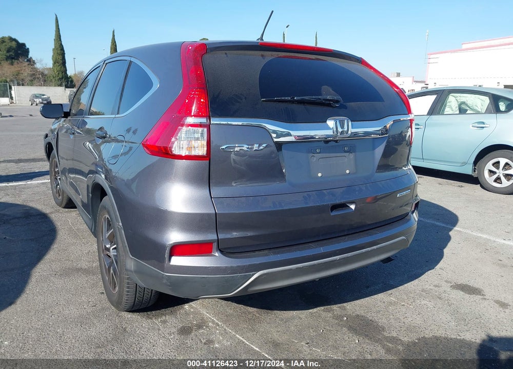 2016 HONDA CR-V SE VIN: 2HKRM3H41GH558490
