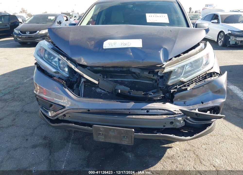 2016 HONDA CR-V SE VIN: 2HKRM3H41GH558490
