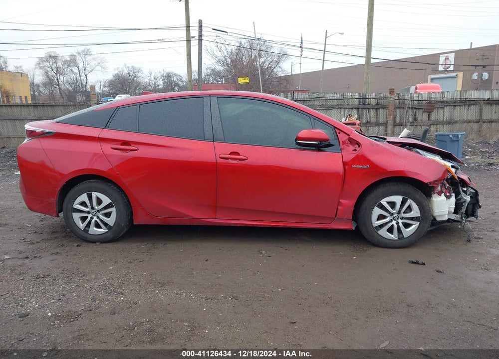 2018 TOYOTA PRIUS TWO VIN: JTDKBRFU7J3584950