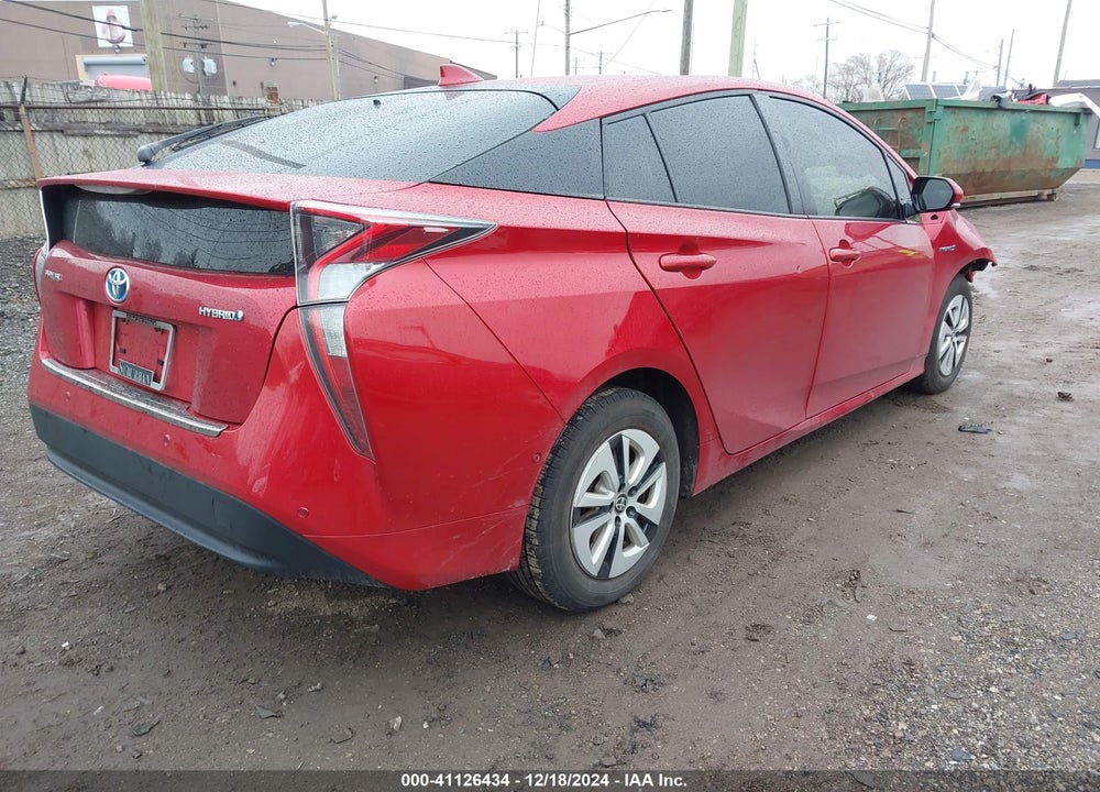 2018 TOYOTA PRIUS TWO VIN: JTDKBRFU7J3584950