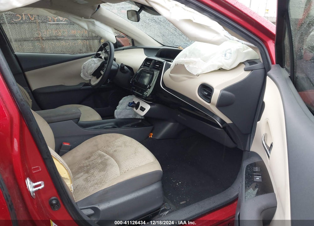 2018 TOYOTA PRIUS TWO VIN: JTDKBRFU7J3584950