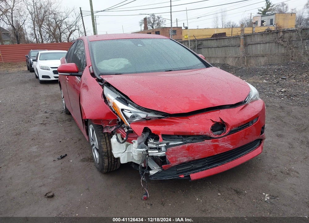 2018 TOYOTA PRIUS TWO VIN: JTDKBRFU7J3584950