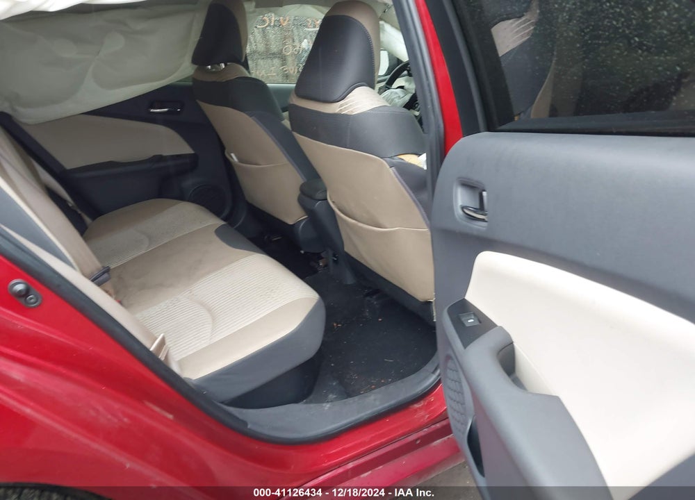 2018 TOYOTA PRIUS TWO VIN: JTDKBRFU7J3584950