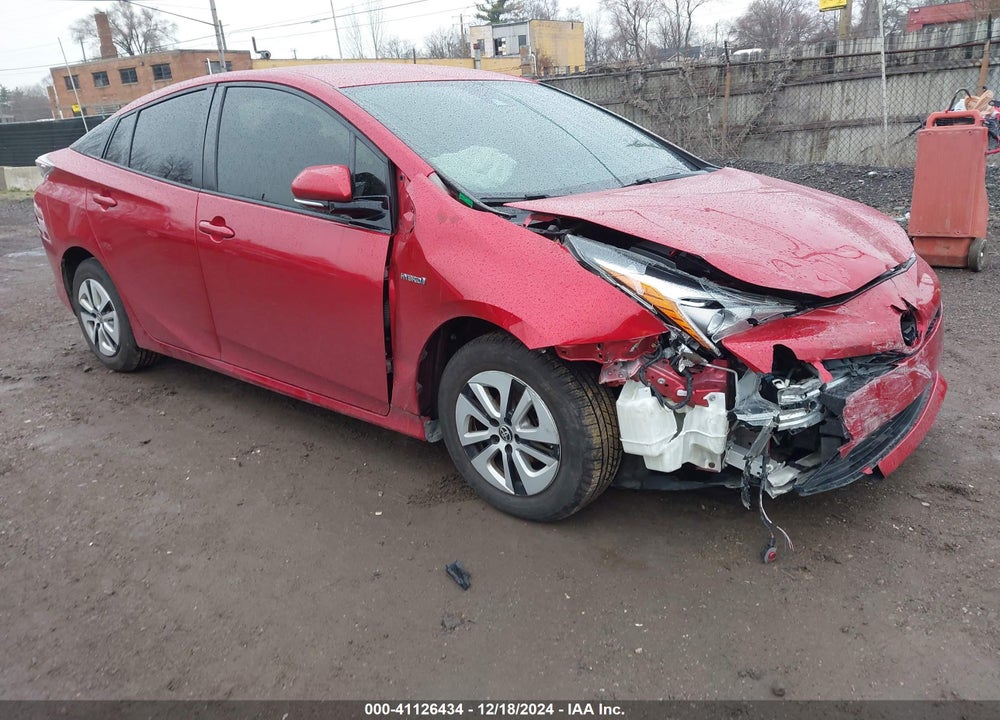 2018 TOYOTA PRIUS TWO VIN: JTDKBRFU7J3584950