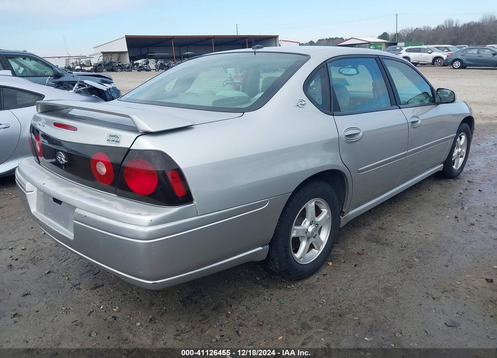 2005 CHEVROLET IMPALA LS VIN: 2G1WH52K759275904