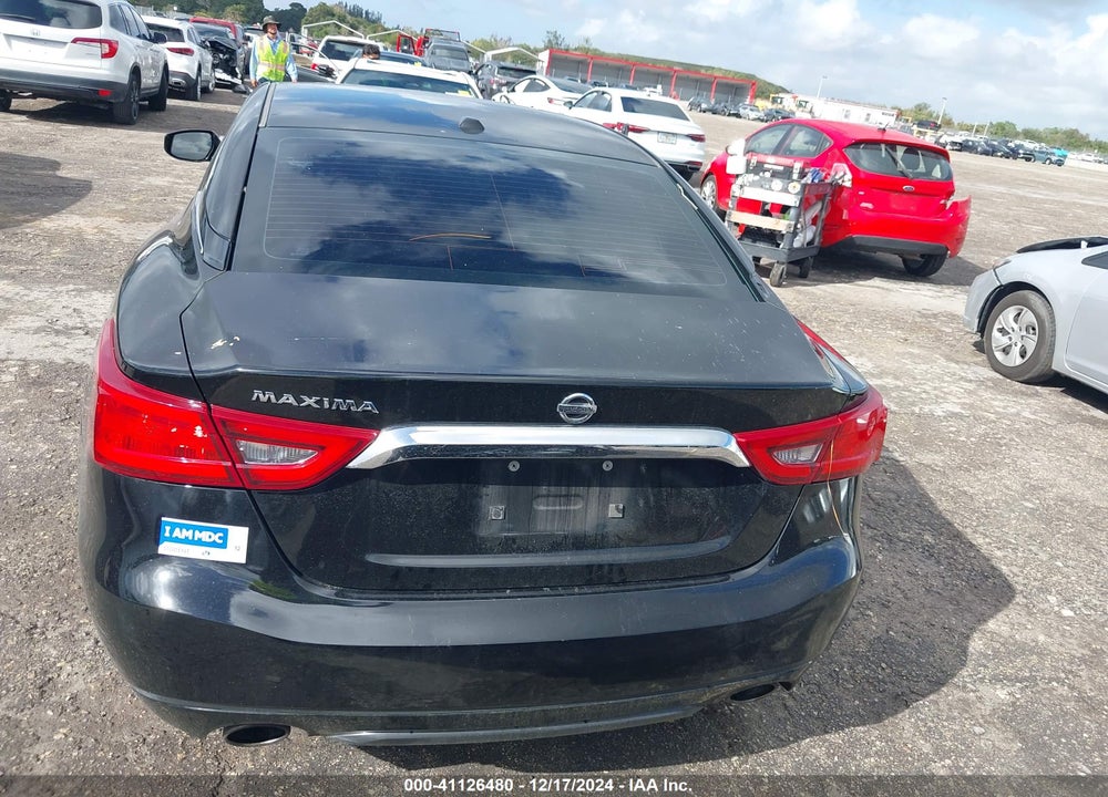 2016 NISSAN MAXIMA 3.5 S VIN: 1N4AA6AP3GC398495