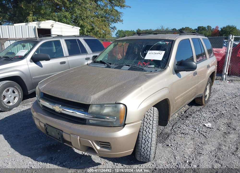 2006 CHEVROLET TRAILBLAZER LS VIN: 1GNDS13S062329039