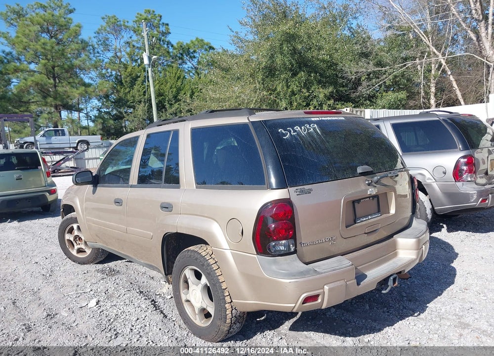 2006 CHEVROLET TRAILBLAZER LS VIN: 1GNDS13S062329039
