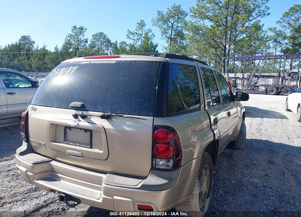 2006 CHEVROLET TRAILBLAZER LS VIN: 1GNDS13S062329039