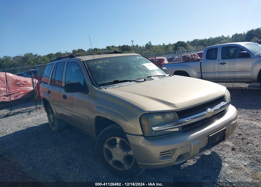 2006 CHEVROLET TRAILBLAZER LS VIN: 1GNDS13S062329039