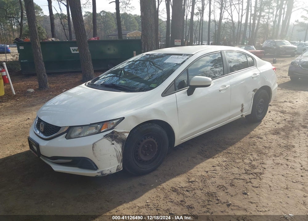 2014 HONDA CIVIC VIN: 19XFB2F59EE011029