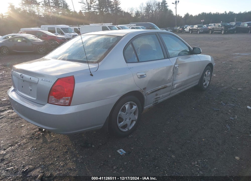 2005 HYUNDAI ELANTRA GLS/GT VIN: KMHDN46D85U102100