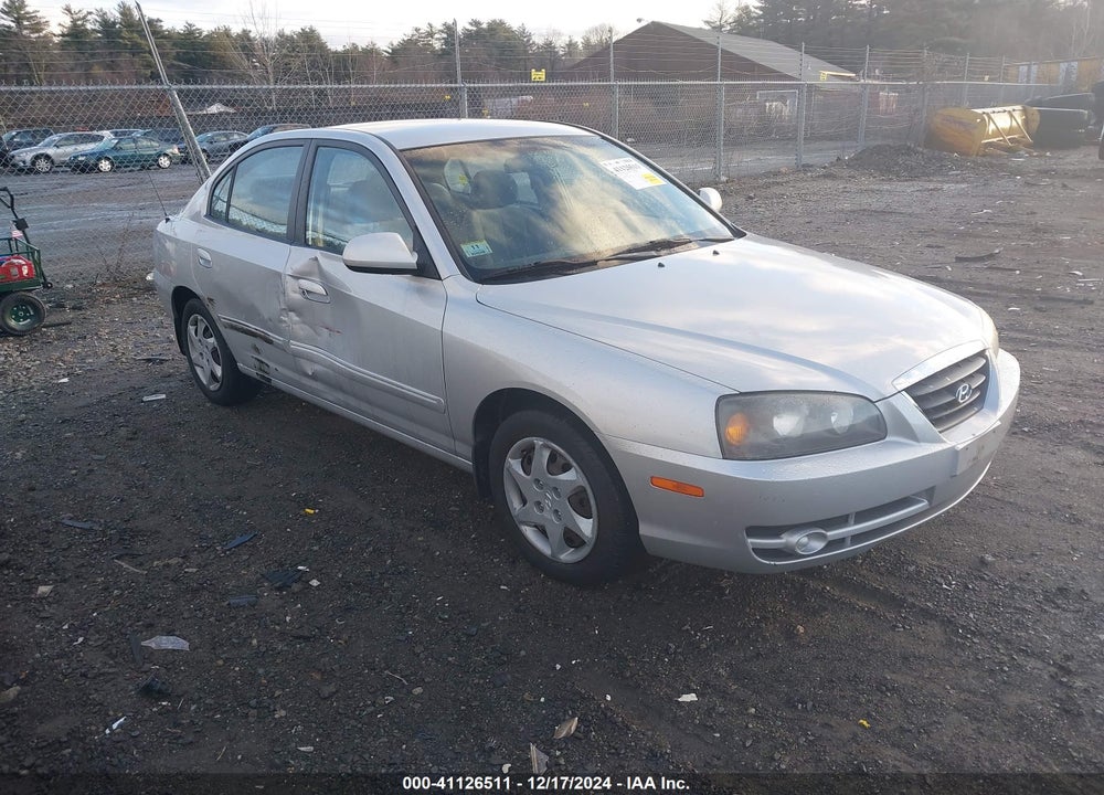 2005 HYUNDAI ELANTRA GLS/GT VIN: KMHDN46D85U102100