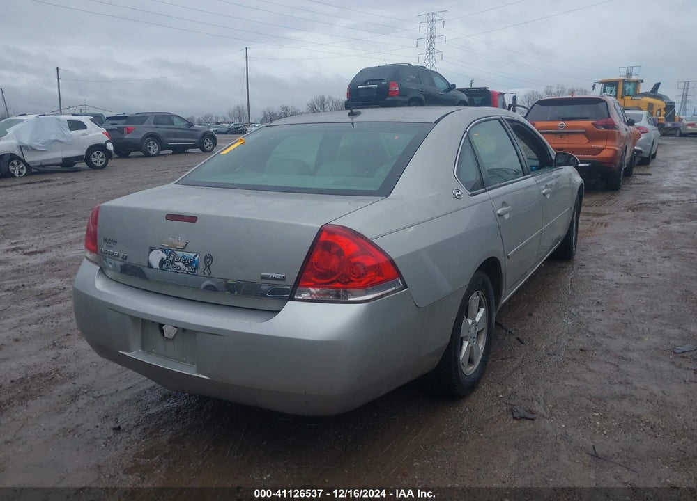 2007 CHEVROLET IMPALA LT VIN: 2G1WT58K079194073