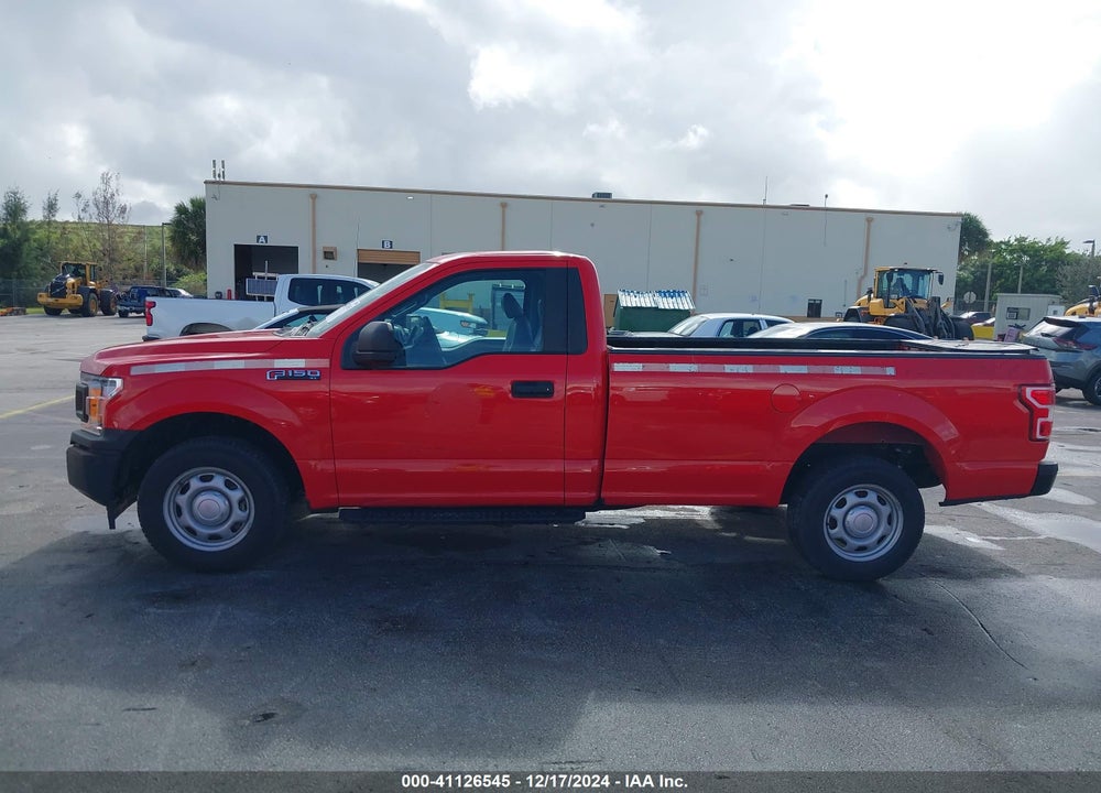 2019 FORD F-150 XL VIN: 1FTMF1C58KKE09402