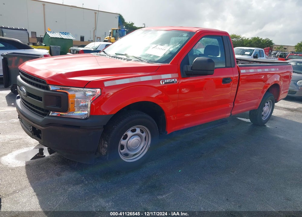 2019 FORD F-150 XL VIN: 1FTMF1C58KKE09402